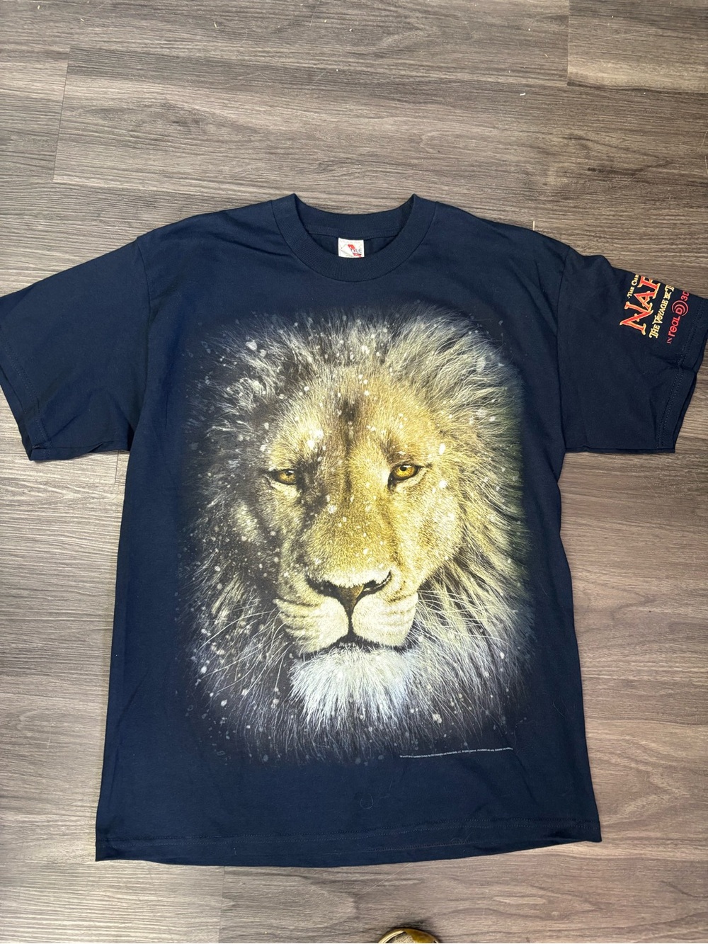 The Chronicles of Narnia ASLAN Movie Promo Men's Size L T Shirt